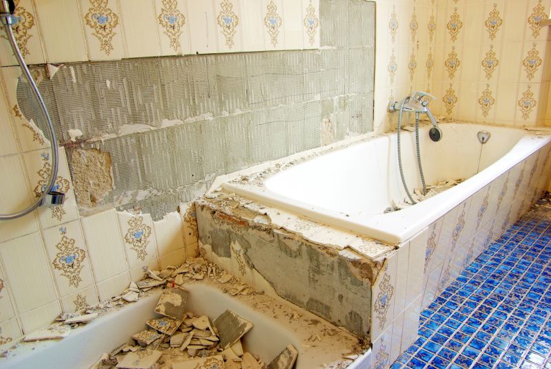 Bathroom Tile Removal